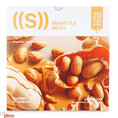 Energy Diet Smart 4.0 Milky Коктейль "Арахис в карамели" 15 порций (уже с молоком) - фото 201828