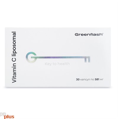 Greenflash Vitamin C liposomal Витамин С липосомальный, 30 капсул - фото 201843