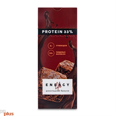 Energy Life Батончики протеиновые "Шоколадный брауни" 3шт/уп - фото 202852