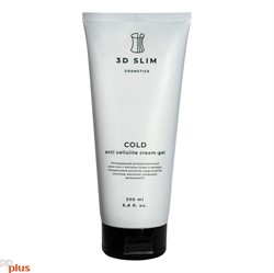 3D Slim Cosmetics Охлаждающий антицеллюлитный крем-гель Cold 200мл
