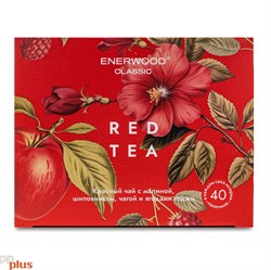 Enerwood Classic Красный чай с малиной и шиповником 40шт